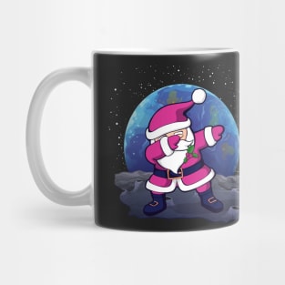 Santa Dabbing On The Moon Dab Santa Funny Gift Mug